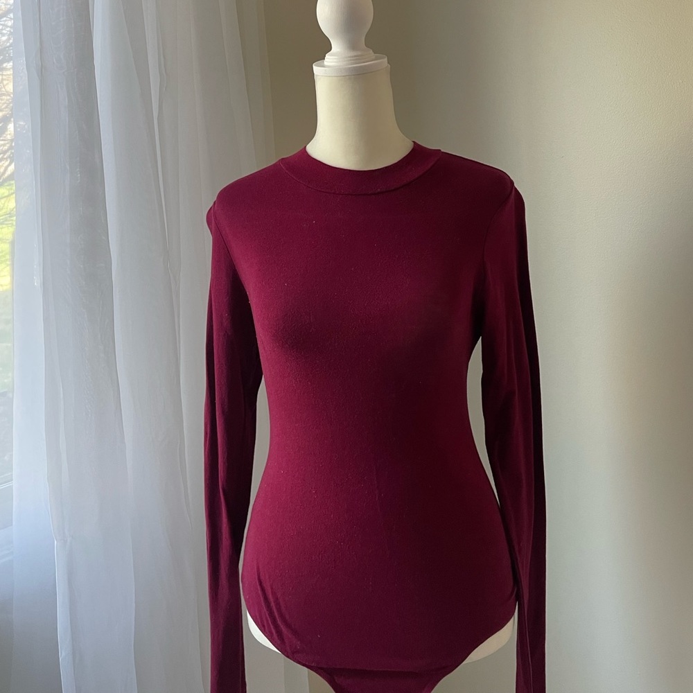 Fashion Nova Mock Turtleneck Bodysuit